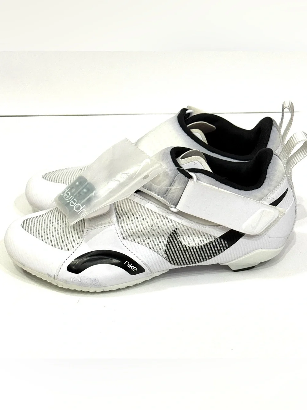 Nike SuperRep Cycle Women’s 6 White Black Indoor Cycling Shoes CJ0775-100